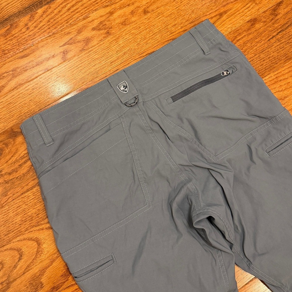 KUHL Renegade Rock Pants Fits Mens 32x31 Gray Hiking Outdoor Cargo Stretch 5603